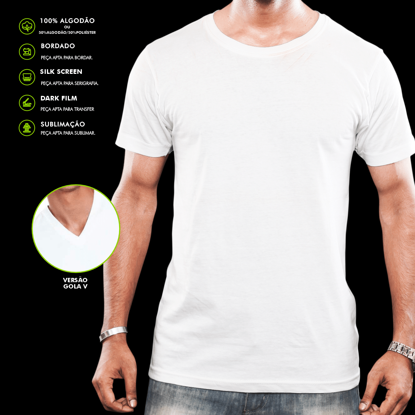 01 - Camiseta Tradicional - Camiseta Express